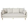 Beige 4-Seater Sofa